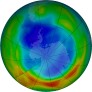 Antarctic Ozone 2019-08-22